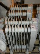 Lot to Contain 4 Assorted Oil Filled Radiators (Unboxed Customer Returns)