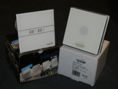 Lot to Contain 7 Boxed Assorted Ex-Mart and Designair Bathroom Extractor Fans Combined RRP £320 (