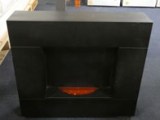 Unboxed Electric Fireplace in Black RRP £119 (Ex-Display)