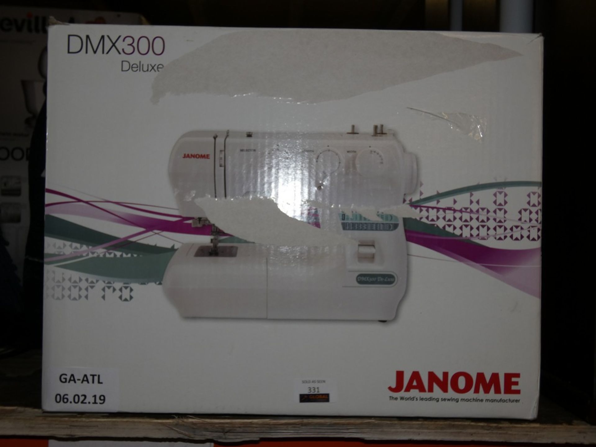 Boxed Janome Sewing Machine RRP £180 (Customer Return)