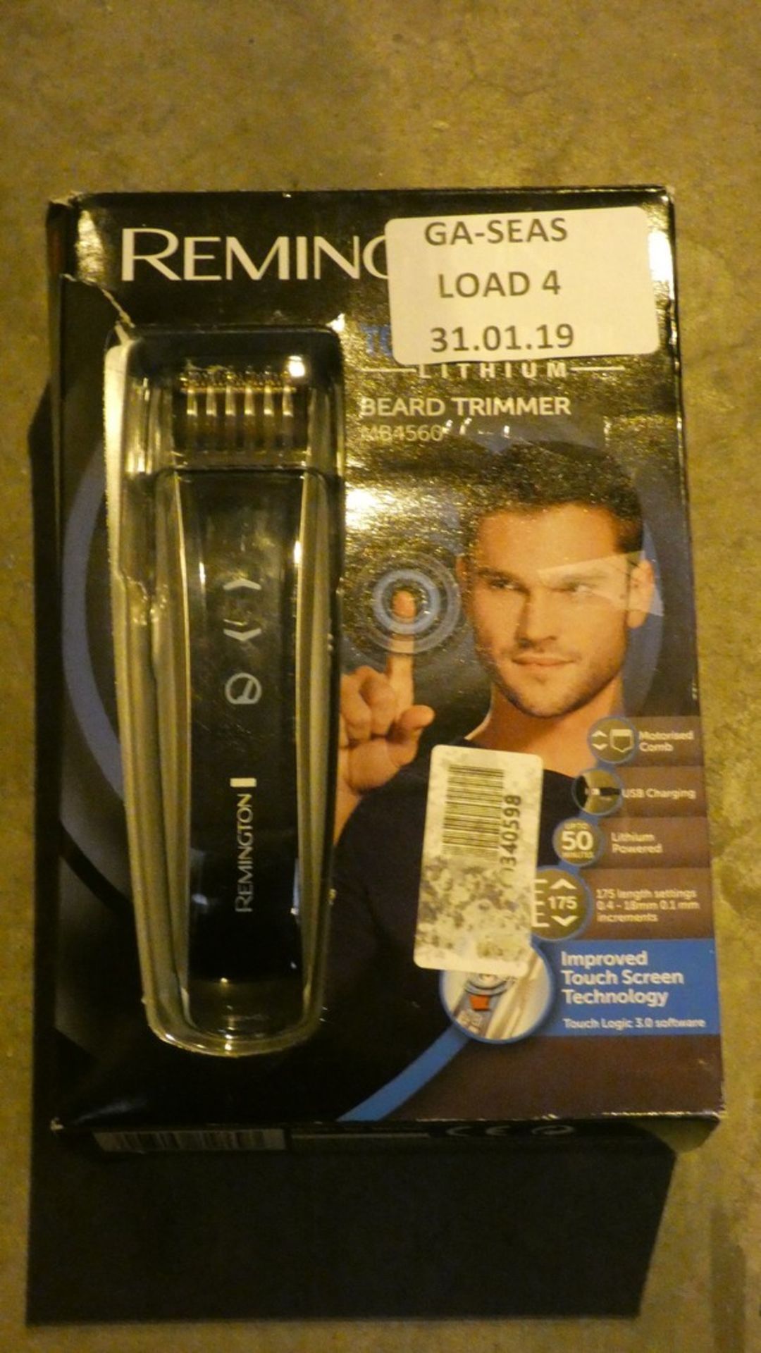 Boxed Remington Touch Control Beard Trimmer RRP £55 (Customer Return)
