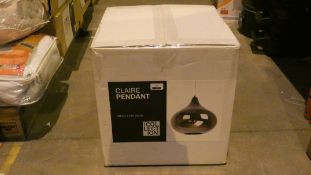 Boxed Home Collection Claire Pendant Light Fitting RRP £95 (Customer Return)