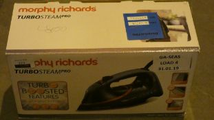 Boxed Morphy Richards Turbo Steam Pro Steam Iron RRP £55 (Customer Return)