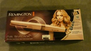 Box Remington Curl Revolution Effortless Hair Curling Set RRP £90 (Customer Return)