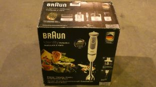 Boxed Braun Multi Quick Hand Blender RRP £40 (Customer Return)