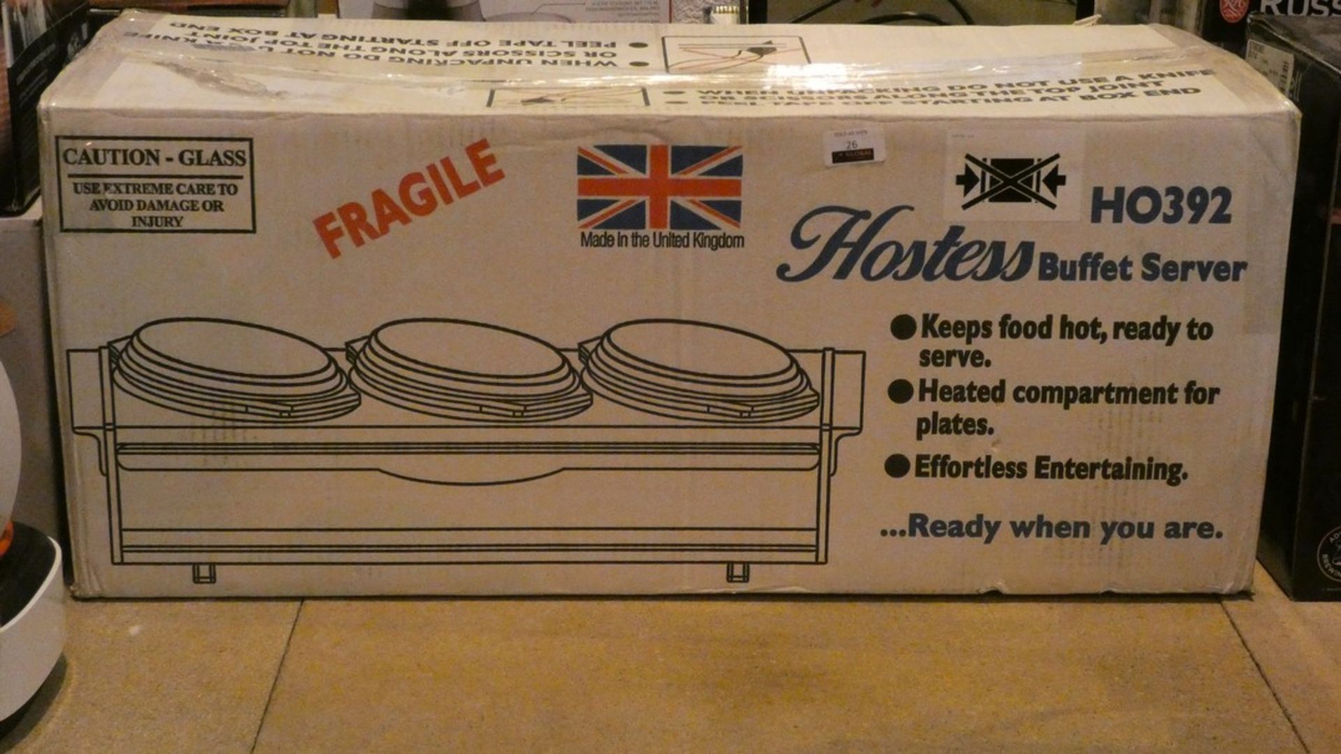 Boxed Hostess HO392 Buffet Food Server RRP £65 (Customer Return)