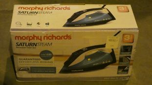 Boxed Morphy Richards Saturn Steam Easy Glide Steam Iron RRP £100 (Customer Return)