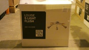 Boxed Home Collection Louise Ceiling Light Fitting RRP £65 (Customer Returns)