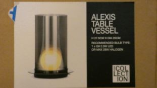 Boxed Home Collection Alexis Table Vessel Lamp RRP £55 (Customer Return)