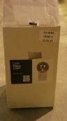 Boxed Esra Home Collection Marble Base Glass Shade Designer Table Lamp RRP £75 (Customer Return)