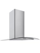 Boxed ICON60G Curved Glass Cooker Hood in Stainless Steel RRP £70 (Customer Return)