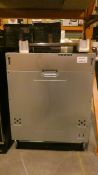 Undercounter Semi Integrated UBMIDW60DL Dishwasher with Digital Display RRP £300 (Customer Return)