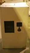 Boxed Star By Julian Mcdonald Glass Base Designer Table Lamp RRP £115 (Customer Return)