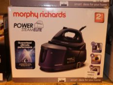 Boxed Morphy Richards Power Steam Elite Steam Generating Iron RRP £200