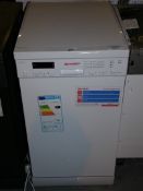 Sharp QW-S22F472W Digital Freestanding Slimline Dishwasher (12 Month Manufacture Warranty)
