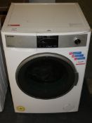 Sharp ES-HDBB147W0 Freestanding Washer Dryer in Stainless Steel with Digital Display (12 Month