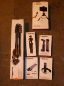 Complete Manfrotto Camera and Smart Phone Accessory Pack Contains 6 boxed Pieces To Include