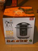 Boxed Pressure King Pro 8 in 1 Digital Pressure Cooker RRP £50