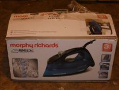 Boxed Morphy Richards Breeze Steam Iron RRP £40