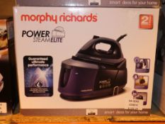 Boxed Morphy Richards Power Steam Elite Steam Generating Iron RRP £200