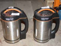 Morphy Richards Stainless Steel Soup Makers RRP £50 Each