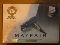 Boxed Nicky Clarke Mayfair Ionic Hair Dryer RRP £45