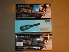 Boxed Assorted Items To Include a Tresemme Expert Volume Hot Volumising Brush and 2 Remington