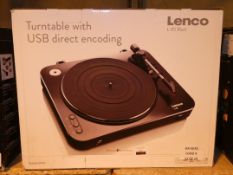 Boxed Black Turntable With USB RRP £140