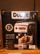 Boxed Dualit Expresso Auto Coffee Machine RRP £200