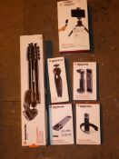 Complete Manfrotto Camera and Smart Phone Accessory Pack Contains 6 boxed Pieces To Include