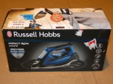 Boxed Russell Hobbs 2400W Impact Iron RRP £40