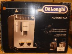 Boxed Delonghi Authentica Cappuccino Coffee Maker RRP £300