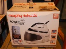 Boxed Morphy Richards Power Steam Elite Power Steam Generating Iron RRP £140