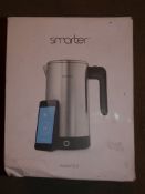 Boxed Smarter 2ltr iKettle App Control Rapid Boil Stainless Steel RRP £100