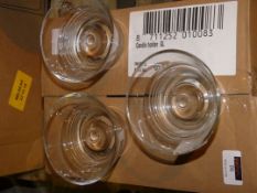 Lot to Contain Fifteen Glass Tealight Holders