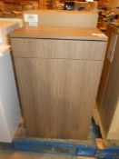 Boxed Arden Walnut Back to Wall Toilet Unit