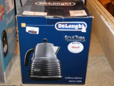 Boxed DeLonghi Scupltura Kettle RRP £80