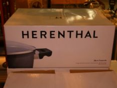 Boxed Herenthal 28cm Forged Aluminium Marble Coated Casserole Dish RRP £100