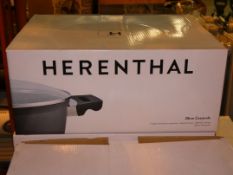 Boxed Herenthal 28cm Forged Aluminium Marble Coated Casserole Dish RRP £100