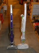 Lot to Contain 2 Assorted Morphy Richards Steam Mops and Vax Dynamo Power 2 in 1 Vacuum with Lift