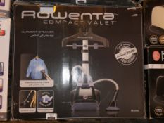 Boxed Rowenta Compact Valet Garment Steamer RRP £100