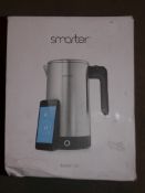 Boxed Smarter 2ltr iKettle App Control Rapid Boil Stainless Steel RRP £100