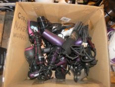 Lot to Contain 15 Assorted Hair Care Products to Include Hair Dryers/Hair Straighteners/Volumising