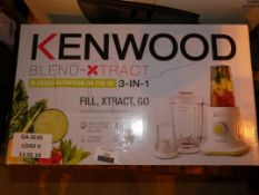 Boxed Kenwood Extract 3 in 1 Blender and Smoothie Maker RRP £50