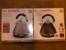 Lot to Contain 2 Morphy Richards Titanium Kettles RRP £50.00 each