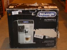 Boxed Delonghi Autentica Cappuccino Coffee Maker RRP £460