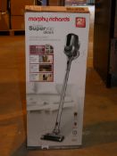 Boxed Morphy Richards Cordless Super Vac Sleek Vacuum Cleaner with Detachable Hand Held Vacuum