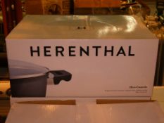 Boxed Herenthal 28cm Forged Aluminium Marble Coated Casserole Dish RRP £100