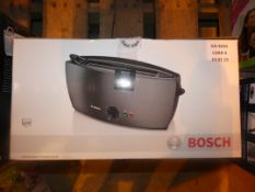 Boxed Bosch Stainless Steel 2 Slice Toaster RRP £60