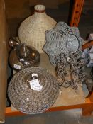 Lot to Contain 6 assorted designer light Shades